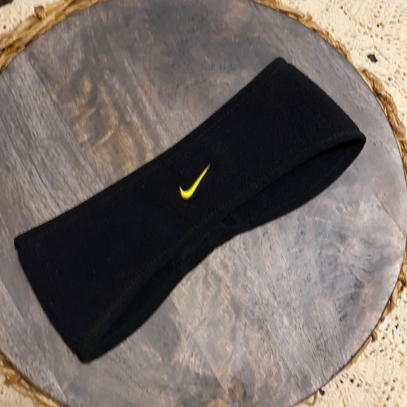 Mens Nike ear warmer Therma-Fit fleece Livestrong black gold unisex 10” LN